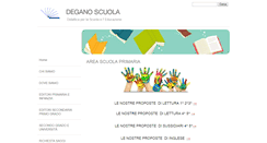 Desktop Screenshot of deganoscuola.com